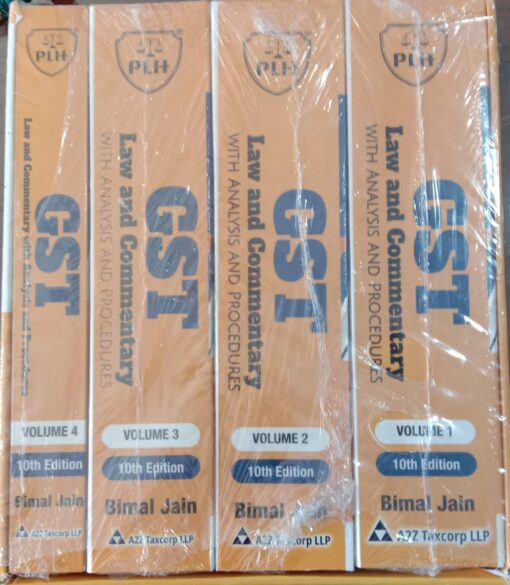 PLH's GST Law & Commentary with Analysis And Procedures by Bimal Jain
