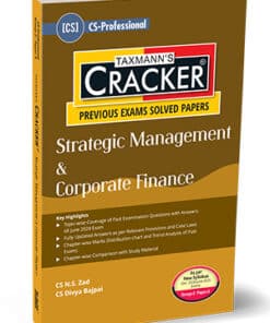 Taxmann's Cracker - Strategic Management & Corporate Finance by N.S Zad for Dec 2024