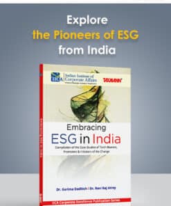 Taxmann's Embracing ESG in India by Garima Dadhich - 1st Edition 2024