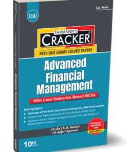 Taxmann's Cracker - Advanced Financial Management (AFM) by K.M Bansal for May 2025 Exams