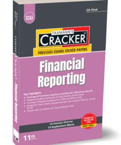 Taxmann's Cracker - Financial Reporting by Parveen Sharma for May 2025 Exams