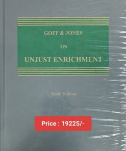 Sweet & Maxwell's Unjust Enrichment by Goff & Jones - 10th South Asian Edition 2024