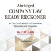 Bharat's Abridged Company Law Ready Reckoner by Dr. D.K. Jain - 1st Edition 2024