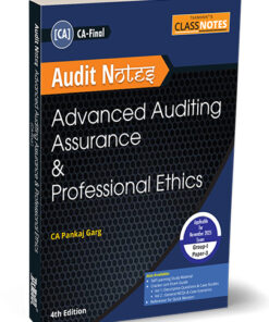 Taxmann's Class Notes | Advanced Auditing, Assurance & Professional Ethics by Pankaj Garg for Nov 2025