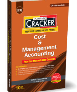 Taxmann's Cracker - Cost & Management Accounting by Ravi Chhawchharia for Sept 2025 Exams