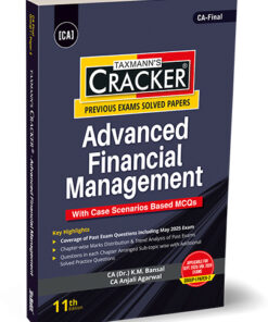 Taxmann's Cracker - Advanced Financial Management (AFM) by K.M Bansal for Sept 2025 Exams