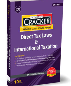 Taxmann's Cracker – Direct Tax Laws & International Taxation by Ravi Chhawchharia for Sept 2025