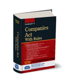 Taxmann's Companies Act with Rules (Hardbound Pocket Edition) - 45th Edition June 2025
