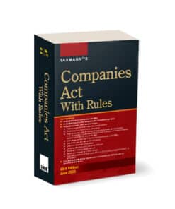 Taxmann's Companies Act with Rules (Paperback Pocket Edition) - 43rd Edition June 2025